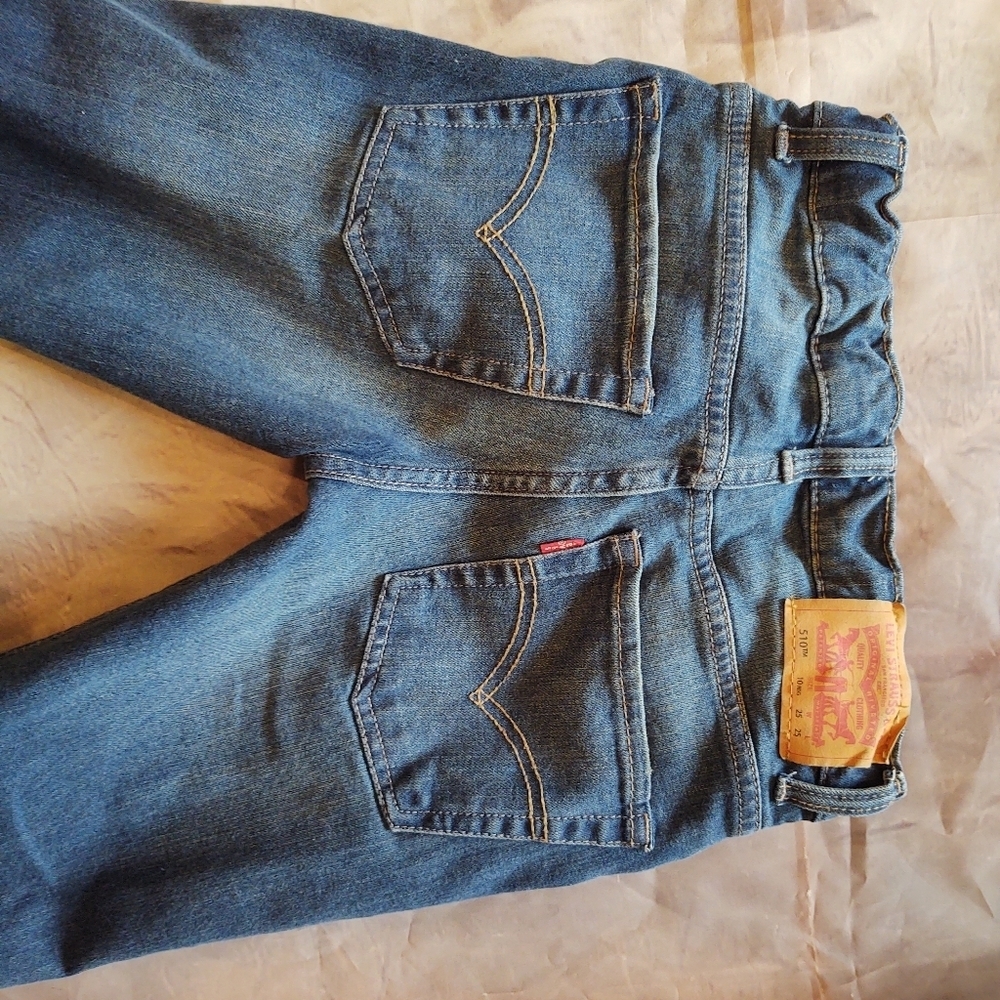 💥 3/$20 Levi's 510 Skinny 10R Jeans! Adjustable Waist! - Picture 6 of 7